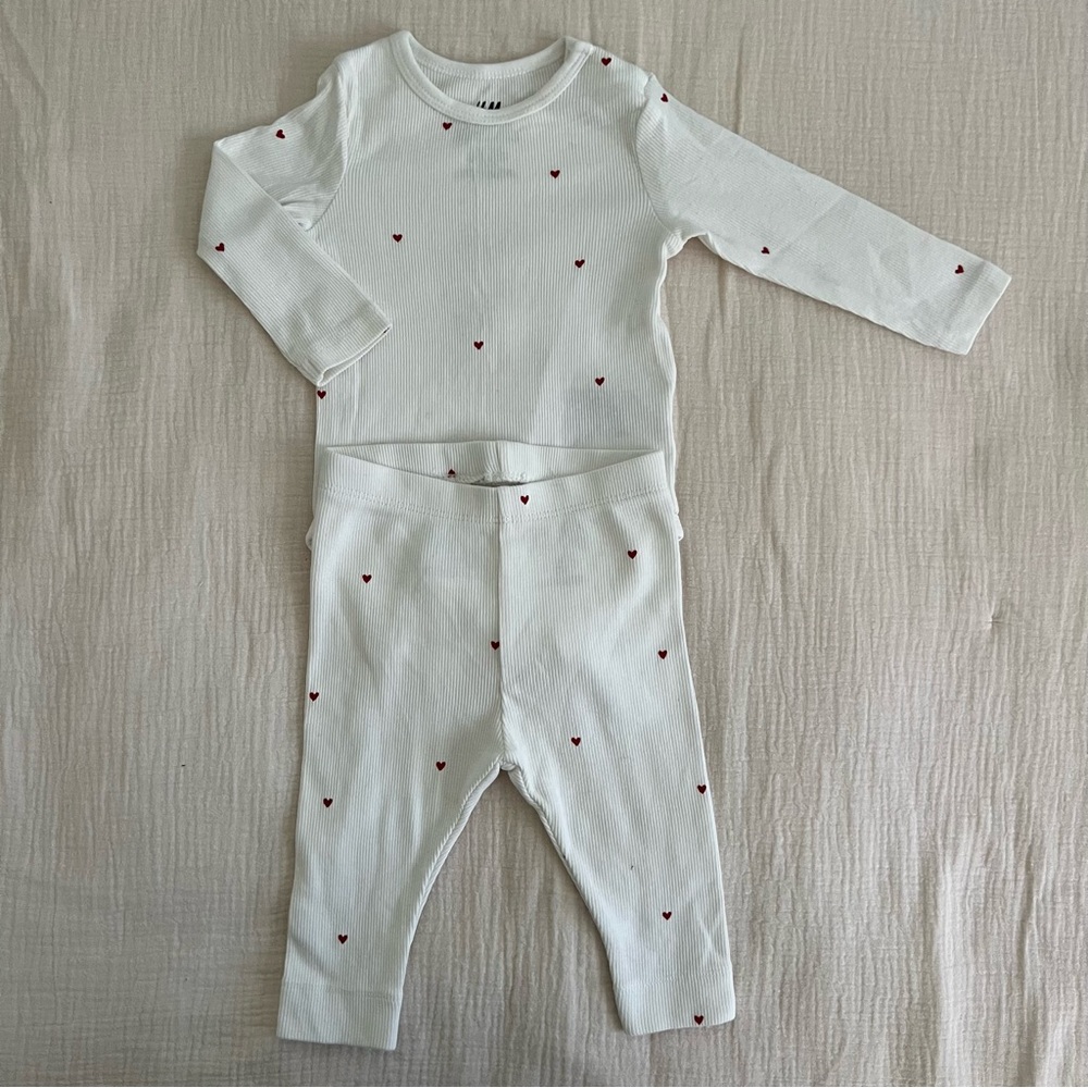 H&M ribbed set
